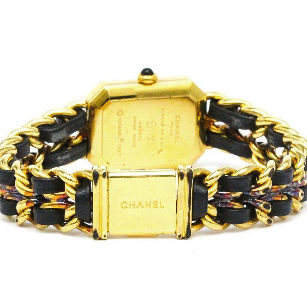 CHANEL Premiere Size L Gold Plated Quartz Ladies Watch H0001 BF583109 - Picture 5 of 9